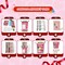 4E's Novelty Valentine Vending Machine Box with 25 Valentine Cards for Kid, Red and Pink Valentines Boxes for Kids Classroom, Valentines Gift Boxes for Kids In Classroom Exchange Party Favors and Fun